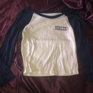 Young and reckless women’s crop top